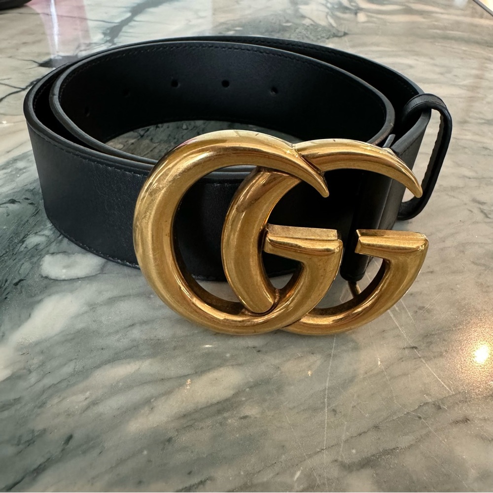Gucci GG Marmont Wide Belt
